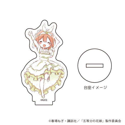 『五等分の花嫁』アクリルぷちスタンド 06/中野四葉 花嫁ver.(グラフアート)